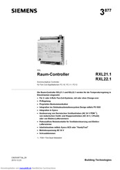 Siemens RXL21.1 Montageanleitung
