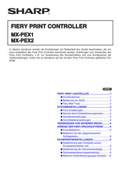 Sharp MX-PEX1 Handbuch