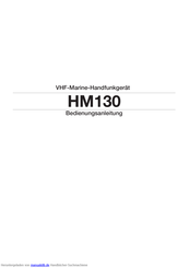 Maas HM130 Bedienungsanleitung