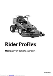 Husqvarna Rider ProFlex Montageanleitung