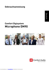 Comfort audio Comfort Digisystem DM90 Gebrauchsanweisung
