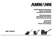 Ammann AVP 1030 H Betriebsanleitung