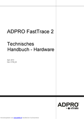 adpro Fasttrace 2E Technisches Handbuch
