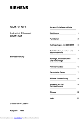 Siemens SIMATIC NET Betriebsanleitung