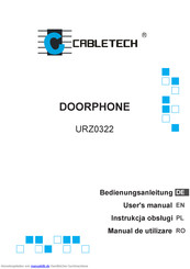 Cabletech URZ0322 Bedienungsanleitung