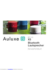 AULUXE X3 Benutzerhandbuch