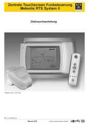 SOMFY Meteolis RTS System II Gebrauchsanweisung