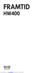 IKEA FRAMTID HW400 Benutzerhandbuch