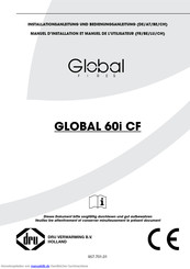 Global Fires 60i CF Installations & Bedienungsanleitung