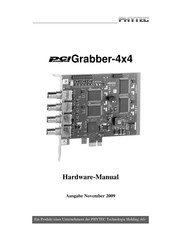 Phytec PCI Grabber-4x4 Handbuch