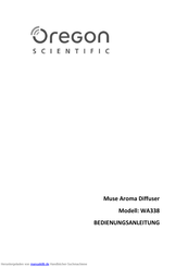 Oregon Scientific WA338 Bedienungsanleitung