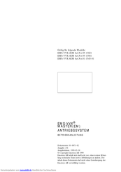 Emotron 01-1545-01 Betriebsanleitung