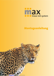 Max MTR 60 Montageanleitung