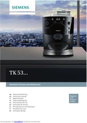 Siemens TK53 Serie Gebrauchsanleitung