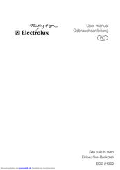 Electrolux EOG 21300 Gebrauchsanleitung