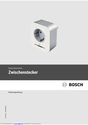 Bosch Smart Plug AA Bedienungsanleitung