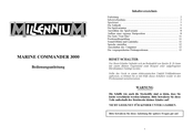 Millenium Marine Commander 3000 Bedienungsanleitung
