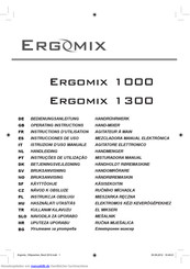 Collomix Ergomix 1300 Bedienungsanleitung