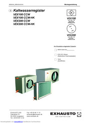 Exhausto VEX100 CCW-HK Montageanleitung