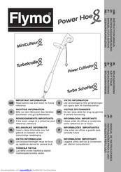 Flymo POWER HOE Bedienungsanweisung