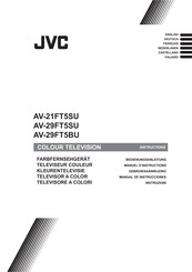 JVC AV-21FT5SU Bedienungsanleitung