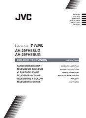 JVC InteriArt T-V LINK AV-29FH1SUG Bedienungsanleitung