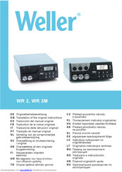 Weller T0053377699N Originalbetriebsanleitung