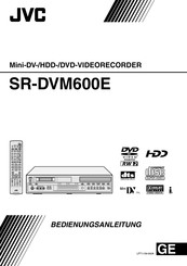 JVC SR-DVM600E Bedienungsanleitung