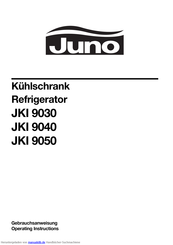 Juno JKI 9030 Gebrauchsanweisung