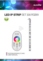 EuroLite LED IP STRIP SET 300 RGBW Bedienungsanleitung