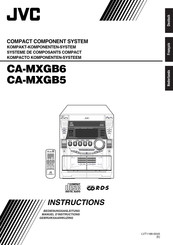 JVC CA-MXGB6 Bedienungsanleitung