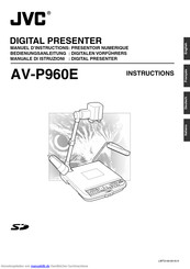 JVC AV-P960E Bedienungsanleitung