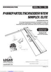 Logan SIMPLEX ELITE 750-1 Bedienungsanleitung