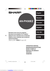 Sharp AN-PH30EZ Bedienungsanleitung