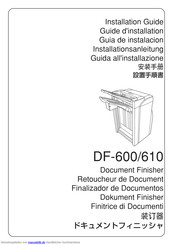 Kyocera DF-610 Installationsanleitung