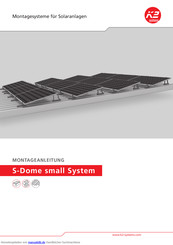 K2 S-DOME SMALL SYSTEM Montageanleitung