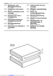 Siemens HW1402P2B Gebrauchs- Und Montageanweisung