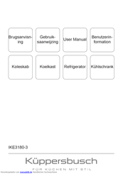 Küppersbusch IKE3180-3 Benutzerinformation