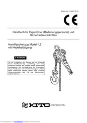 KITO L5 Handbuch