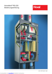 Hoval HomeVent RS-250 Bedienungsanleitung