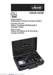 Vigor V3748 Betriebsanleitung
