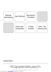 Küppersbusch IKE327022T Benutzerinformation