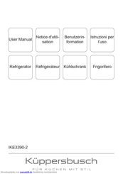 Küppersbusch IKE3390-2 Benutzerinformation