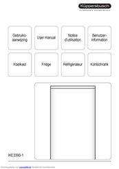 Küppersbusch IKE 3390-1 Benutzerinformation