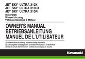 Kawasaki JET SKI ULTRA 310R Betriebsanleitung