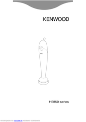 Kenwood HB150 series Bedlenungsanleitung