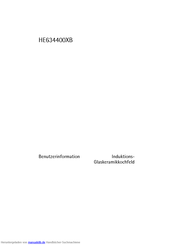AEG HE634400XB Benutzerinformation