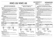Kenwood KMC-36 Bedienungsanleitung