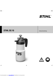 Stihl SG 10 Gebrauchsanleitung