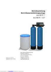 BESTE Wasseraufbereitung duo WE R 1